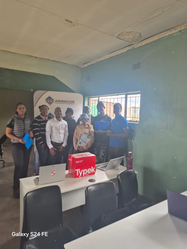 Armscor Empowers NHTC Learners with Equipment and Training Support